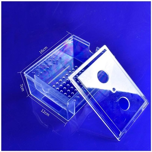 鱼缸过滤器上置过滤槽可加层滴流盒小盒过滤支架龟缸过滤盒雨淋