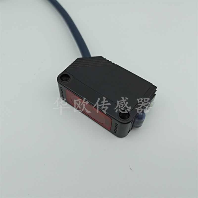 漫射反电开关NPN三6线E3G-D6-1光 ZD2 D81 D82外S红传感器24V可调