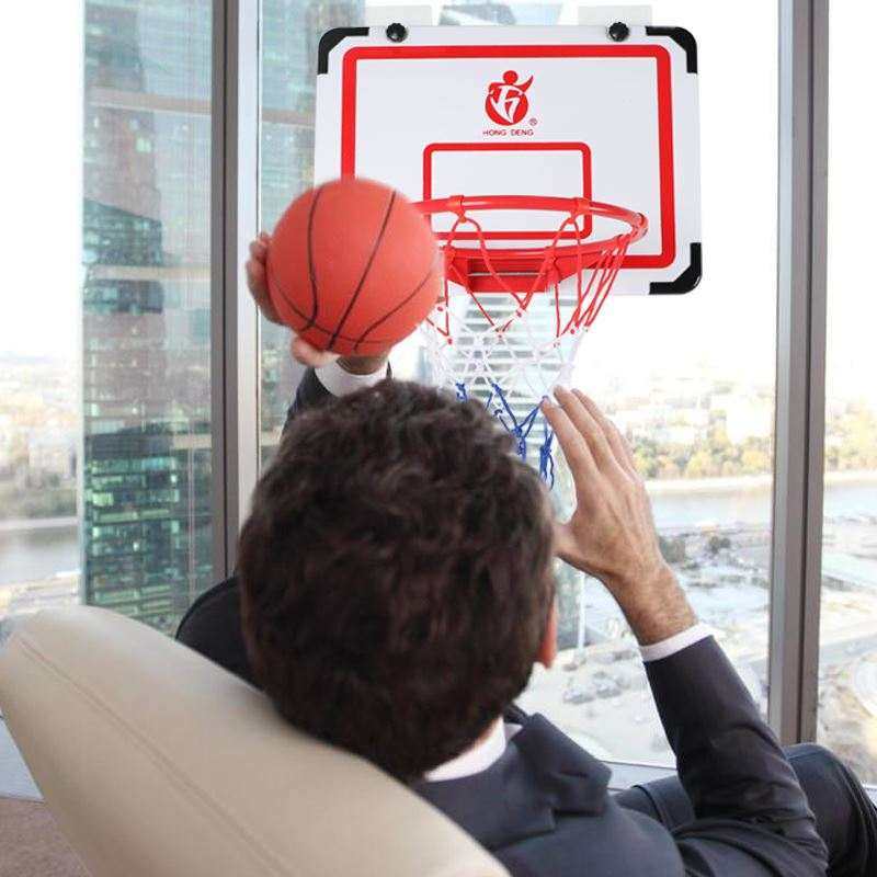 免打孔悬挂式篮球架宿舍投篮框可扣篮家庭迷你室内家里儿童壁挂