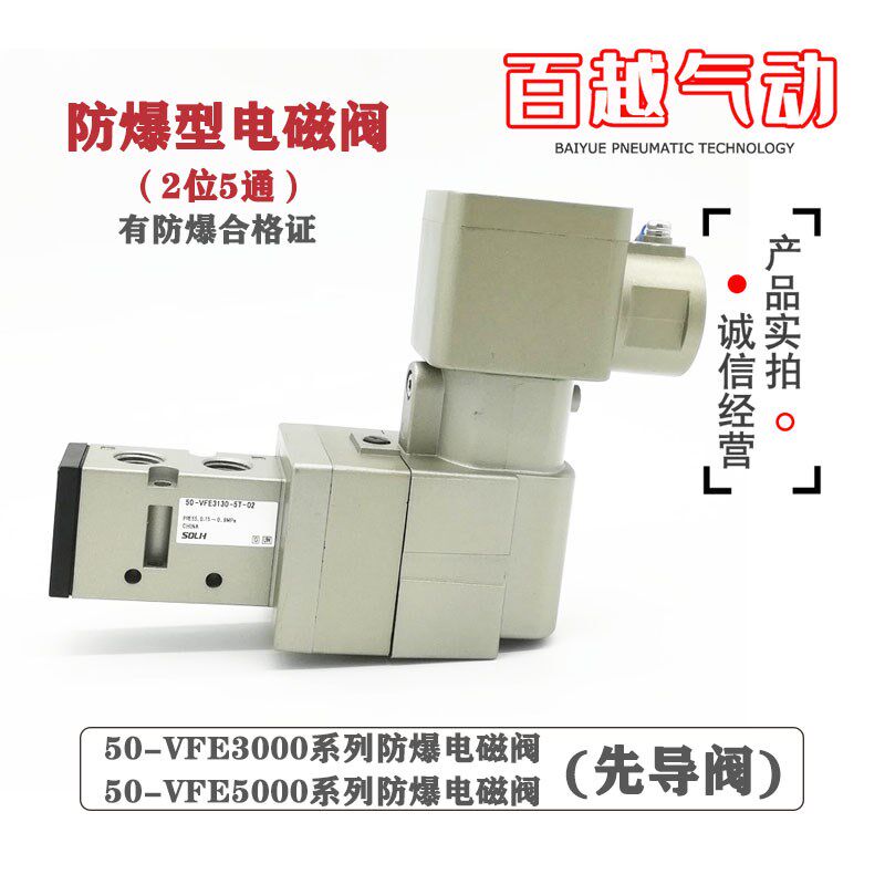 防爆电磁阀50-VFE3130/5120/5220 LNG CNG加气站50-VPE542-5TD-03