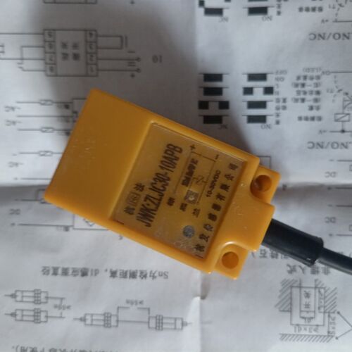 杭发传感器方形接近开关JWK:ZLJC30-10APB直流三线pnp常闭 常开NA