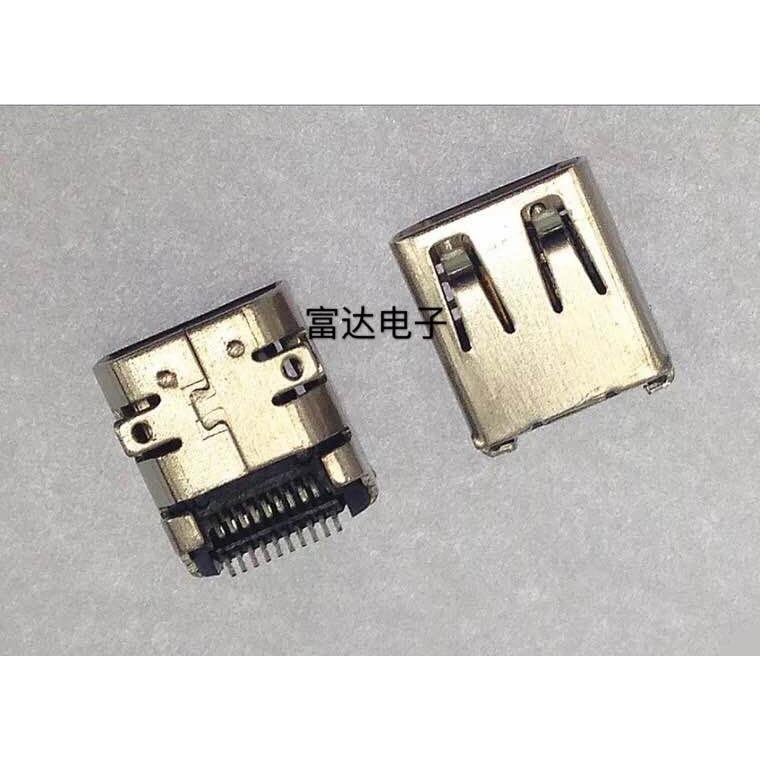 MICRO HDMI母座 D TYPE 19P全贴片 mini母座19P