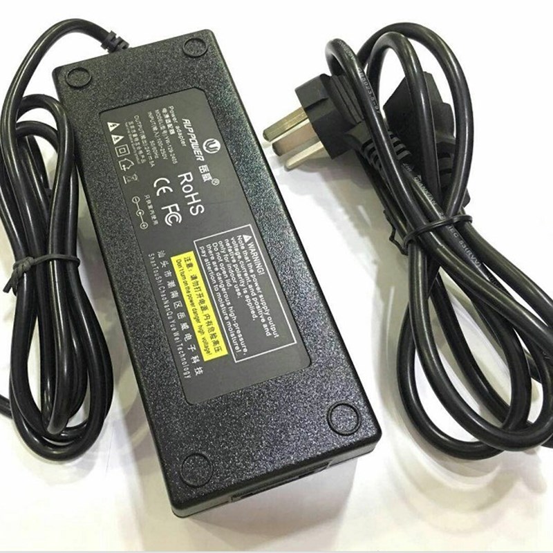 岳威24V5A直流电源适配器POE交换机监控集中电源12OW开关电源