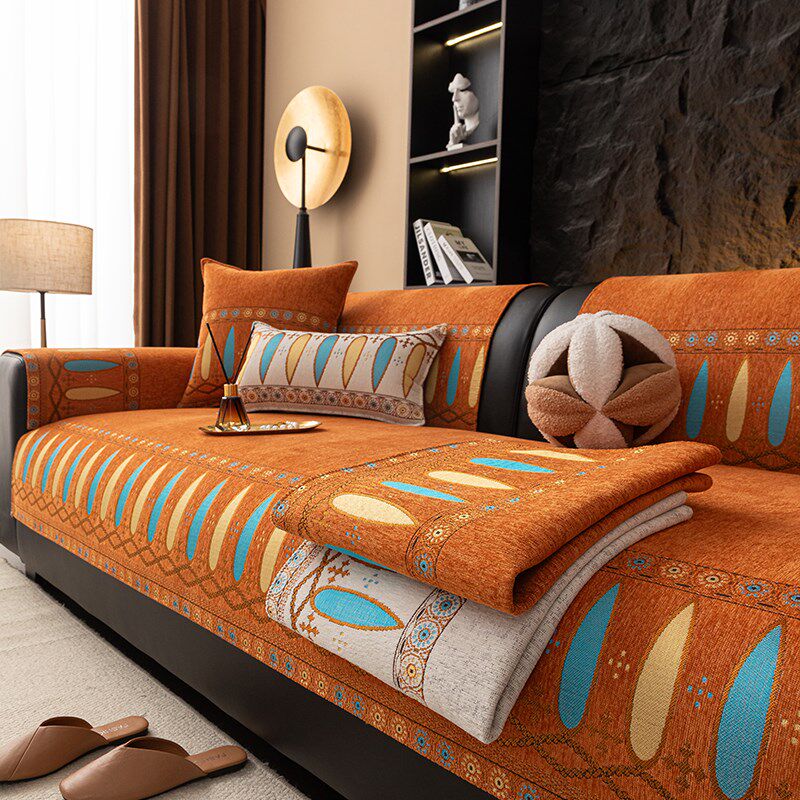 沙发垫四季通用新款防滑坐垫轻奢高级感套罩全包简约现代田园定制