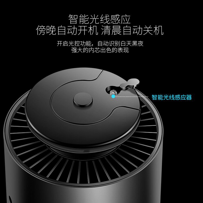 灭蚊灯家用驱蚊器吸捕蚊神器孕婴儿卧室内插电防诱捉虫子自动光控
