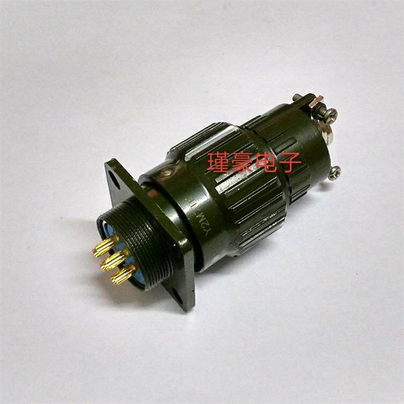 航空插头 Y28M-7TK/Y2M-7芯/YP28-H7芯插座连接器快速卡扣开孔28M