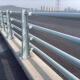防撞护栏Q235立柱桥梁防撞护栏热镀锌护栏景区河道公路两侧护栏