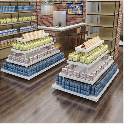 超市堆头中岛柜展示架服装店鞋店台商用展台日用品展架