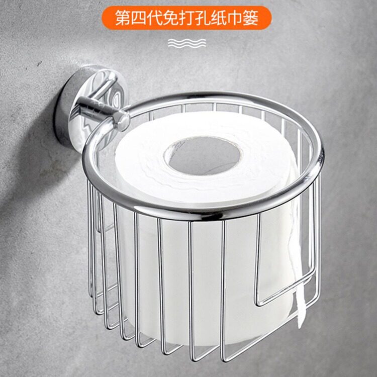 酒店工程全铜壁挂式纸巾网篓