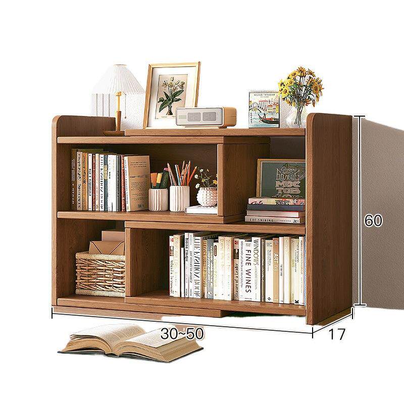 桌面置物架桌上书架多层书桌收纳储物柜子简易学生家用办公小书柜