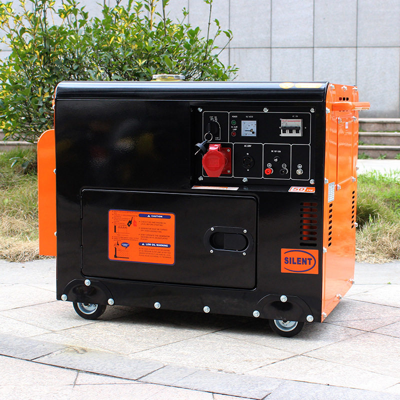 柴油发电机变频家用小型静音单相三相3KW、4kw、5kw、6kw