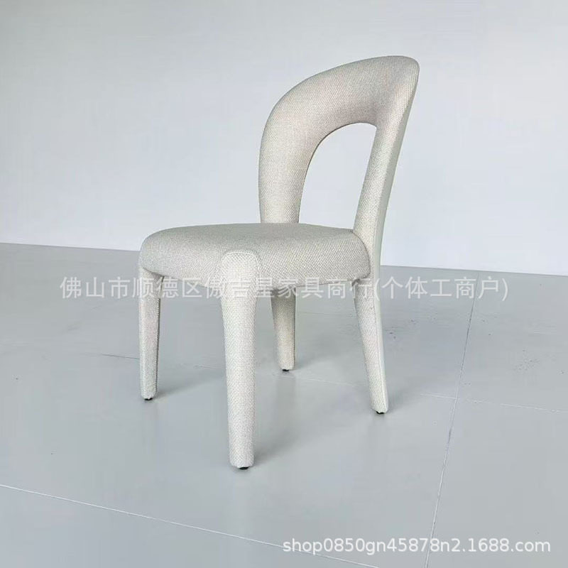 休闲意大利餐椅现代简约餐厅咖啡厅民宿接待洽谈椅家用餐椅