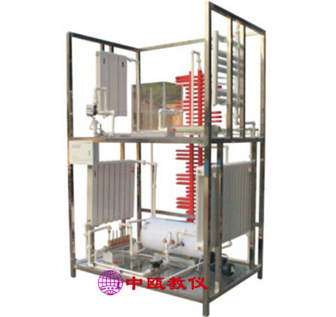 SZJ-CN01型单元住宅楼分户热计量采暖系统实训装置,楼宇实验设备