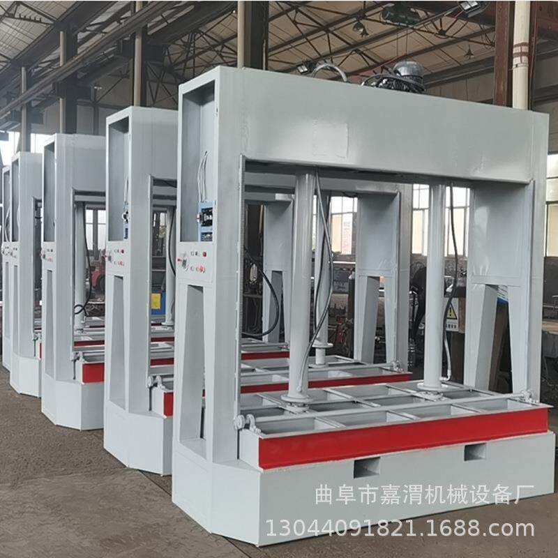 天津木工机械设备冷压机液压式冷压机板式家具门板复合板压机