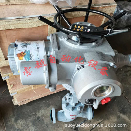手电一体化电动焊接式截止阀J961Y-P54 170V DN80 智能型液晶显示