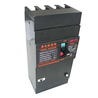 DZ20L-4P 塑壳漏电断路器