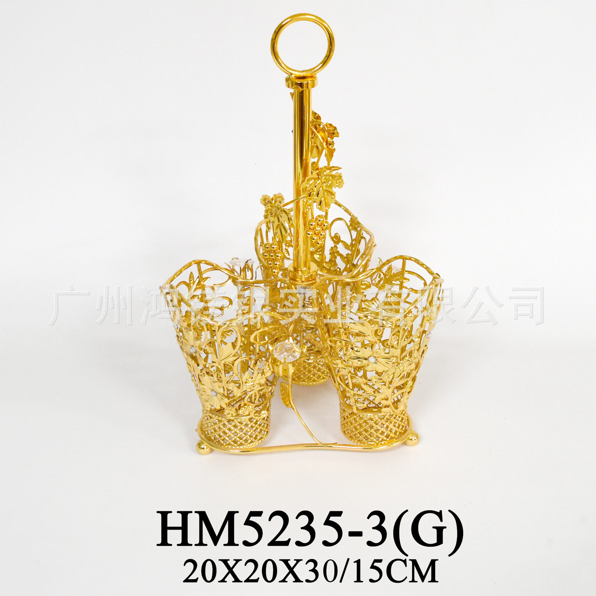 厂家批发金属铁制镀金镀银 欧式餐具刀叉架 厨房用品多位置物架