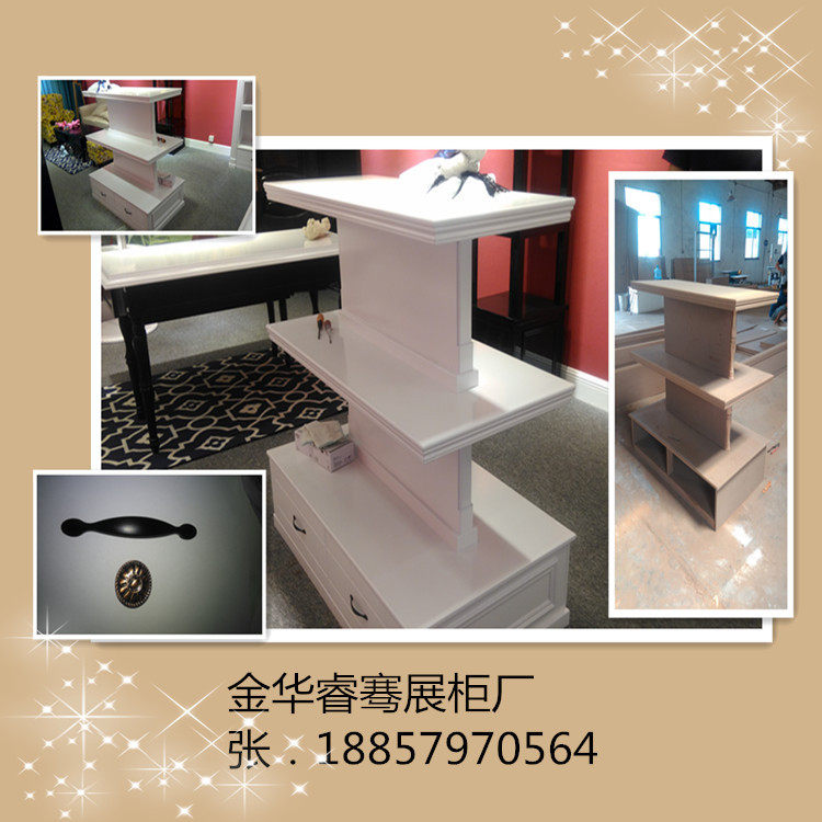 可定制忻州展示柜 义乌睿骞展柜 白色亚光展示柜 厂家直销展示柜