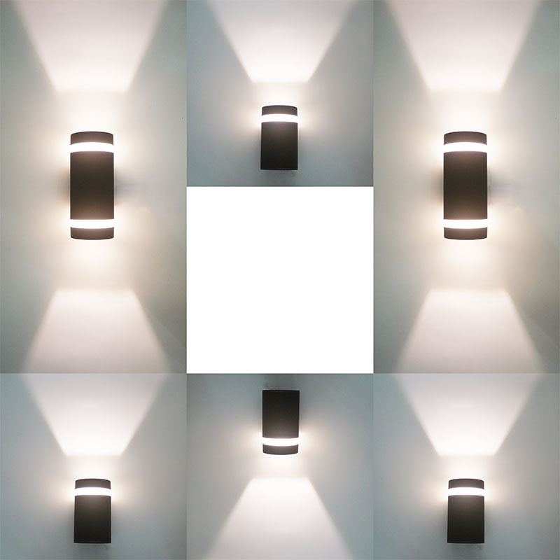 满减双头led户外壁灯防水阳台壁灯现代简约防雨室外壁灯庭院壁灯