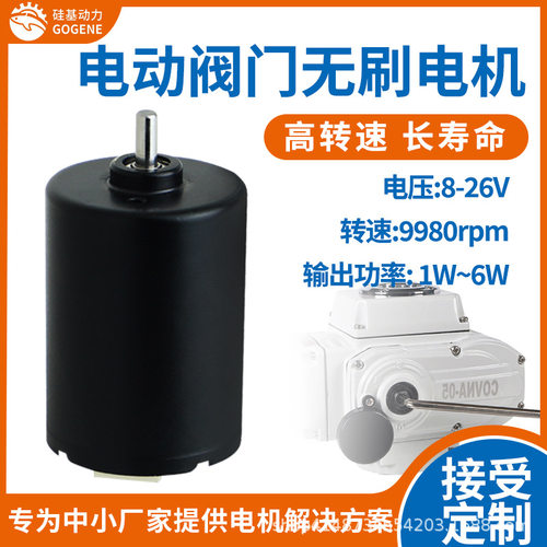 BM2838电动阀门无刷直流电机阀门器马达6V12V24V工业设备定额制动
