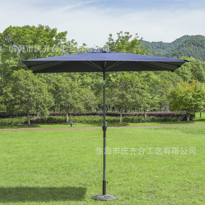 颜色LOGO定制沙滩遮阳伞