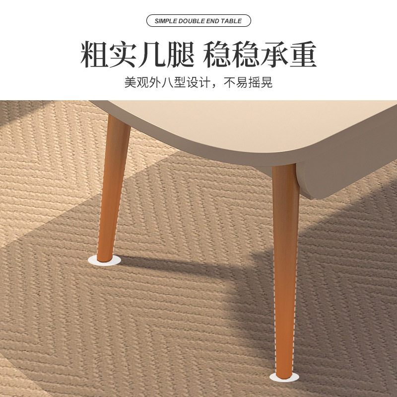 茶几客厅家用简易小桌子卧室坐地网红矮桌现代简约小户型边包邮