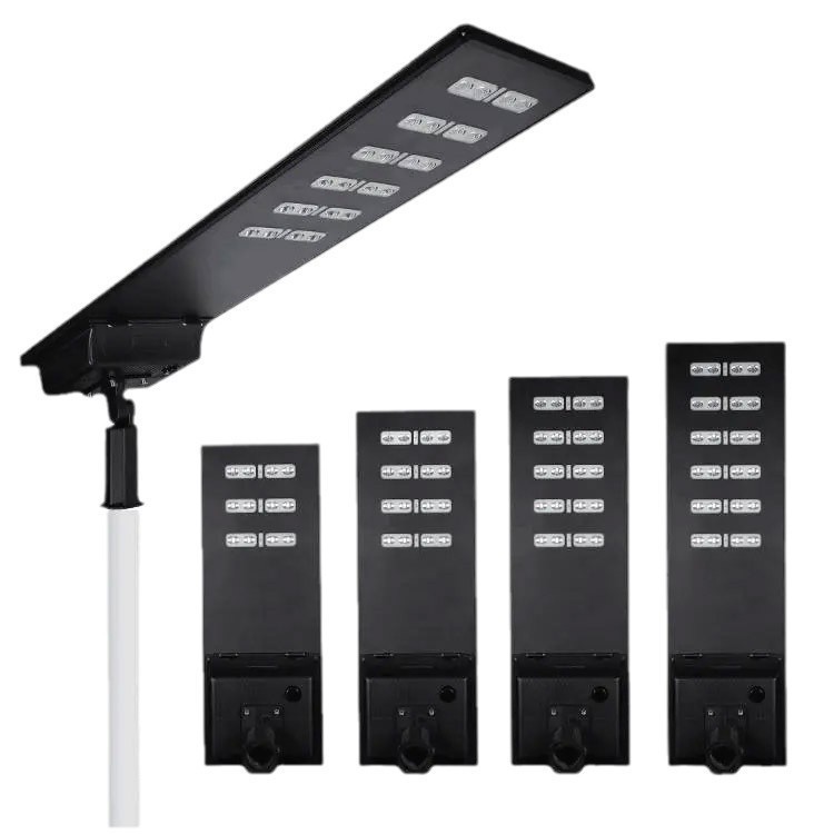 2023新工程款一体化太阳能路灯80-120W大尺寸铝型材外壳3030LED灯