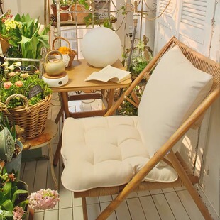 阳台桌椅折叠椅家用休闲午睡摇椅户外桌椅新中式防水防晒藤编躺椅