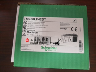 258系列PLC可编程控制器42点位TM258LF42DT全新原装现