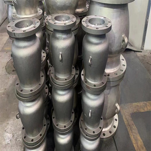 GLH41H-16P DN25贯流式法兰止回阀逆止阀-法兰连接式