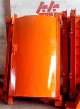 斜井门 山西煤矿用斜井门 红色斜井门生产厂家