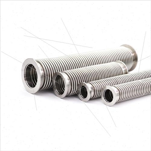 快装法兰柔性软管不锈钢KF16 KF25 KF40 KF50夹头高真空波纹管