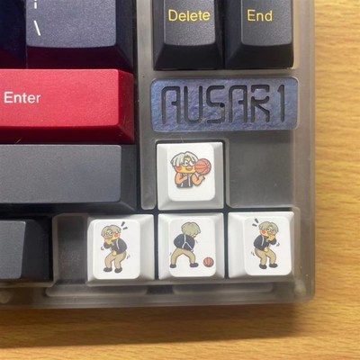 ikun键帽 热升华小黑子 真爱粉 CXK 个性化键帽