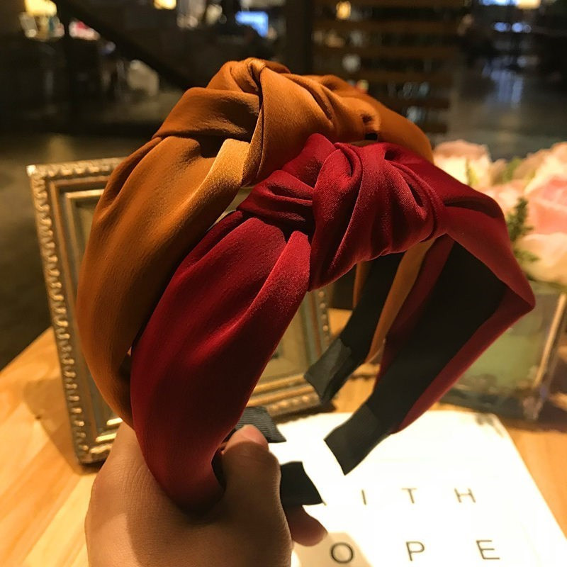 Solid Colors Hair Band Women Headbands Hairbands Headwear