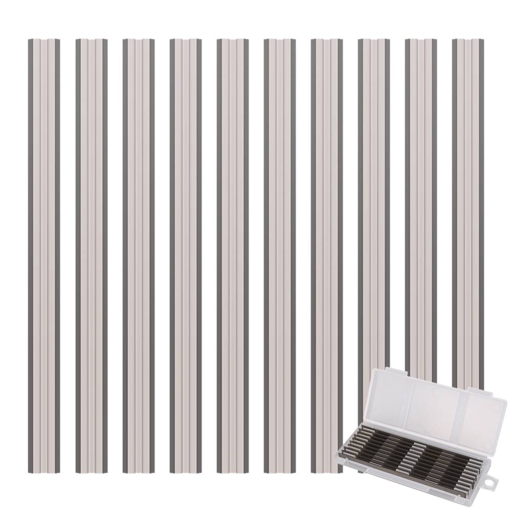 2/10Pcs Reversible Carbide Planer blades 82mm x 5.5mm For Cu