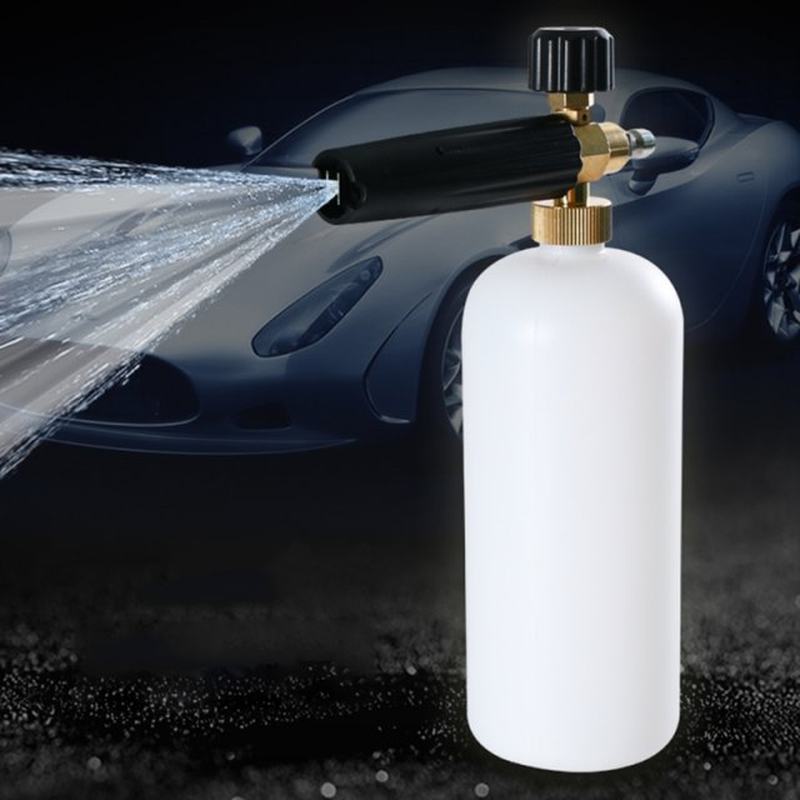 Adjustable Snow Foam Lance 1L Foam Cannon Soap Dispenser for