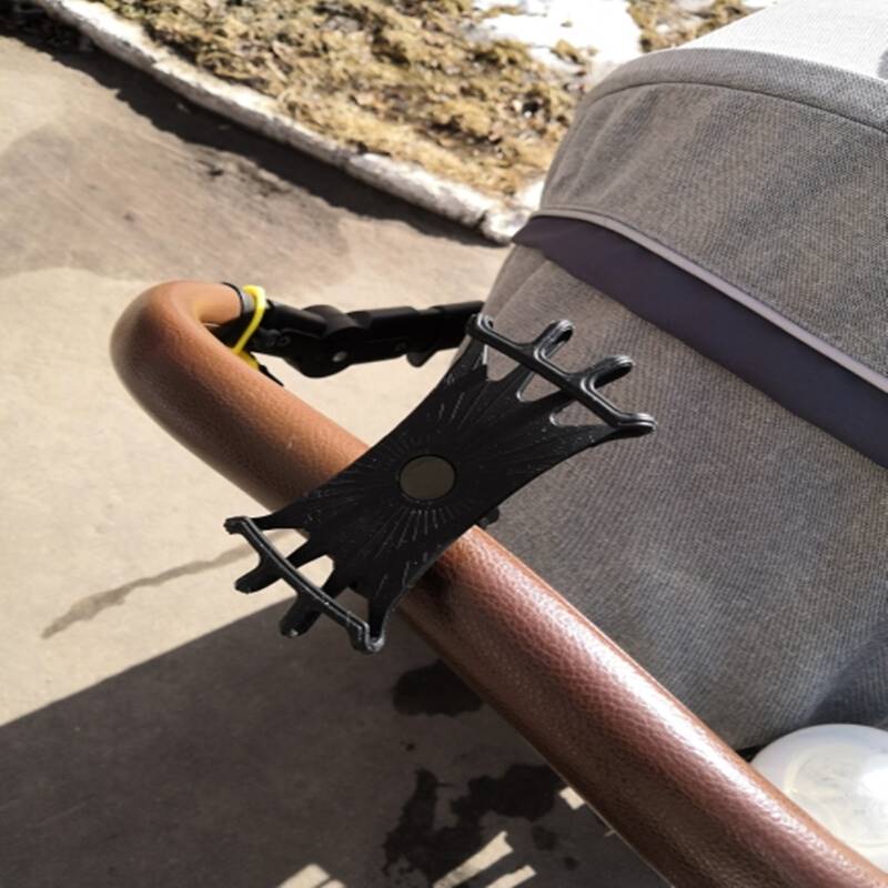 Baby Stroller Accessories Mobile Phone Holder Rack Universal