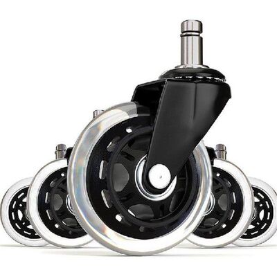 好货1pc Office Chair Caster Wheels Roller Rollerblade Style