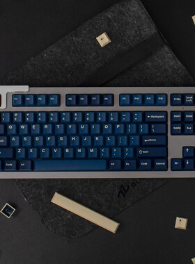 爱菲 薄荷糖Matrix01二色键帽蓝192键Cherry樱桃原厂适配机械键盘