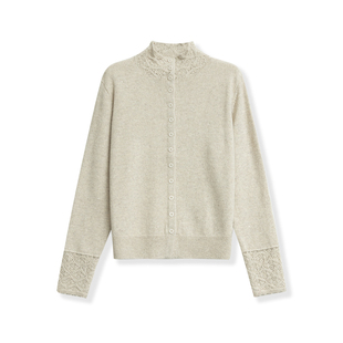 354 4558 轻奢世行百搭绣花浮雕针织衫 A402 花花推荐