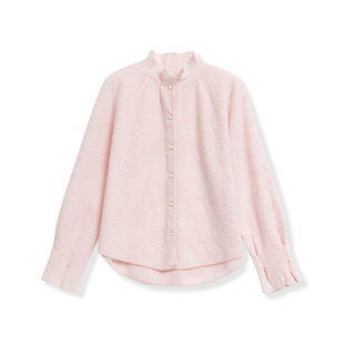 354 1791 轻奢原创女士提花针织羊毛衫 A341 花花推荐