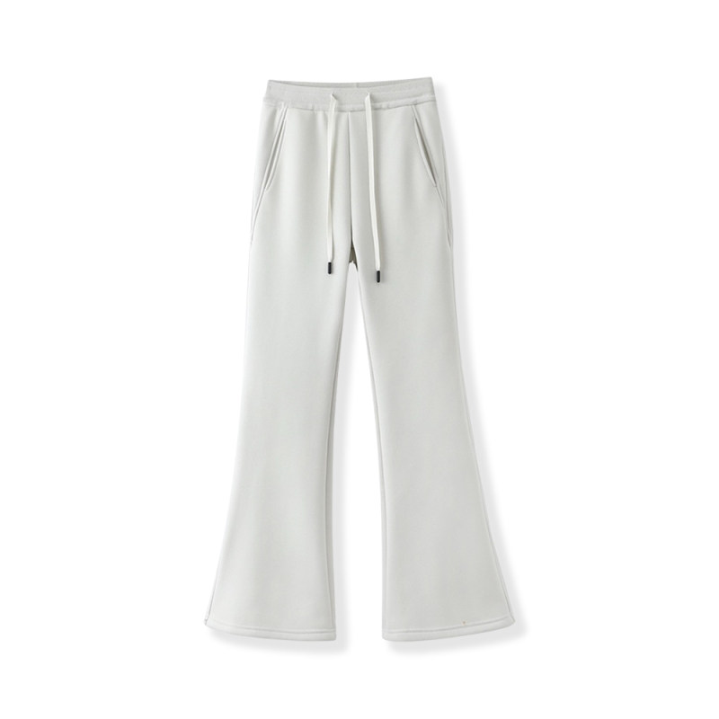 【花花推荐】轻奢百搭加厚保暖休闲卫裤喇叭裤4341-354-A702,女装/女士精品,休闲裤,淘宝优惠券,粉丝福利购,淘宝优惠卷