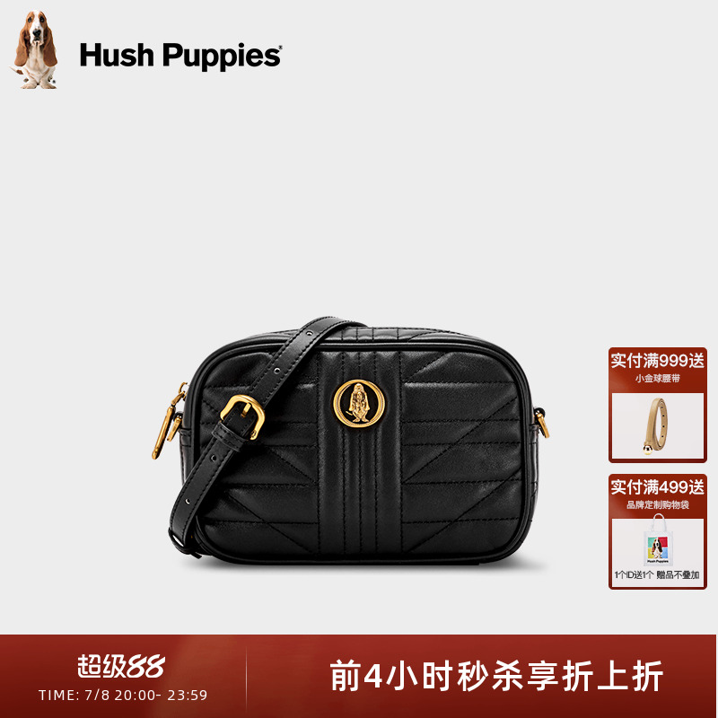 暇步士女包2025新款单肩包女牛皮时尚小方包高级休闲相机包斜挎包