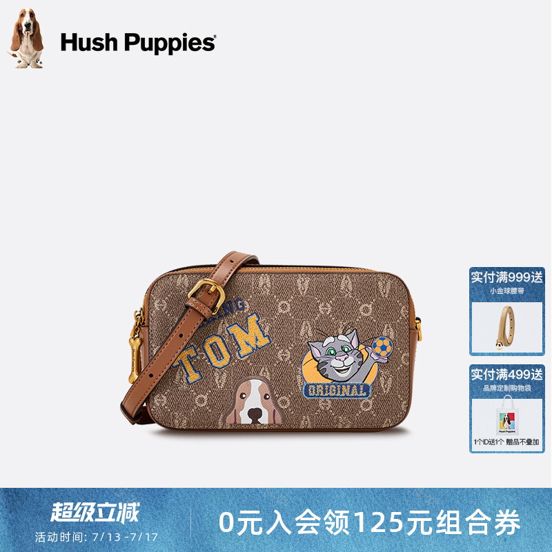 暇步士汤姆猫联名款单肩包相机包