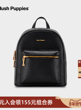 Hush Puppies/暇步士女包2026新款双肩包牛皮时尚出游旅行背包女