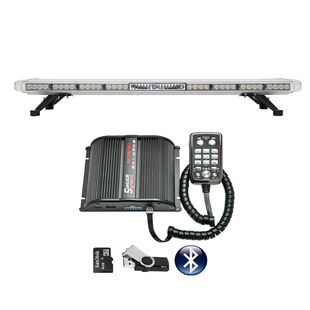 源头工厂频闪灯车顶超薄灯条LED长排爆闪灯1.18米8400 喇叭