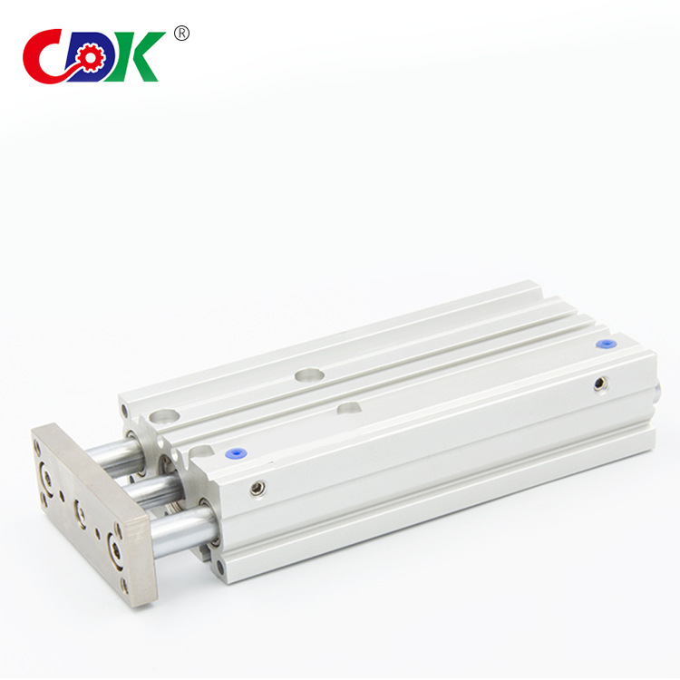 气动带导杆三轴三杆气缸MGPM32-10S*20Sx25Sx40x50Sx75S