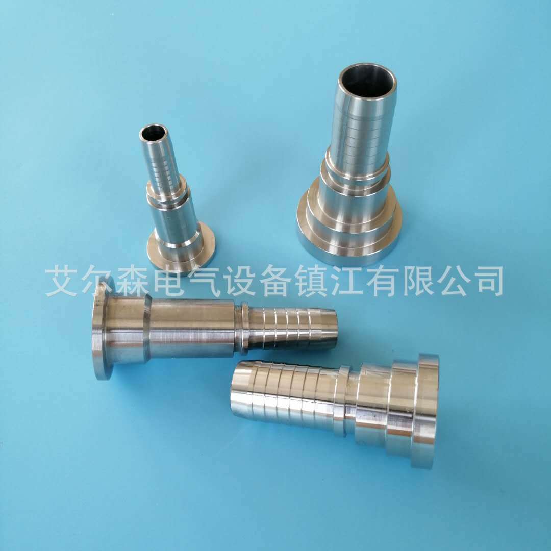 扬中厂价直销不锈钢铜制内外螺纹橡胶管接头直插快拧对接接头
