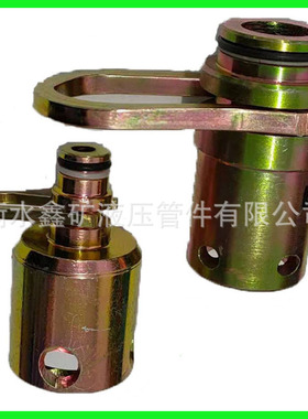 矿用直通DN19公/KJ19母快换阴阳变径K型快接高压胶管煤矿转换接头