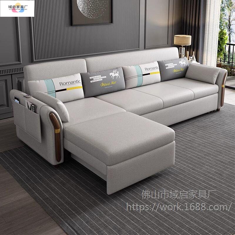 2026贵妃沙发床两用多功能可收缩折叠小户型客厅书房双人坐卧两用